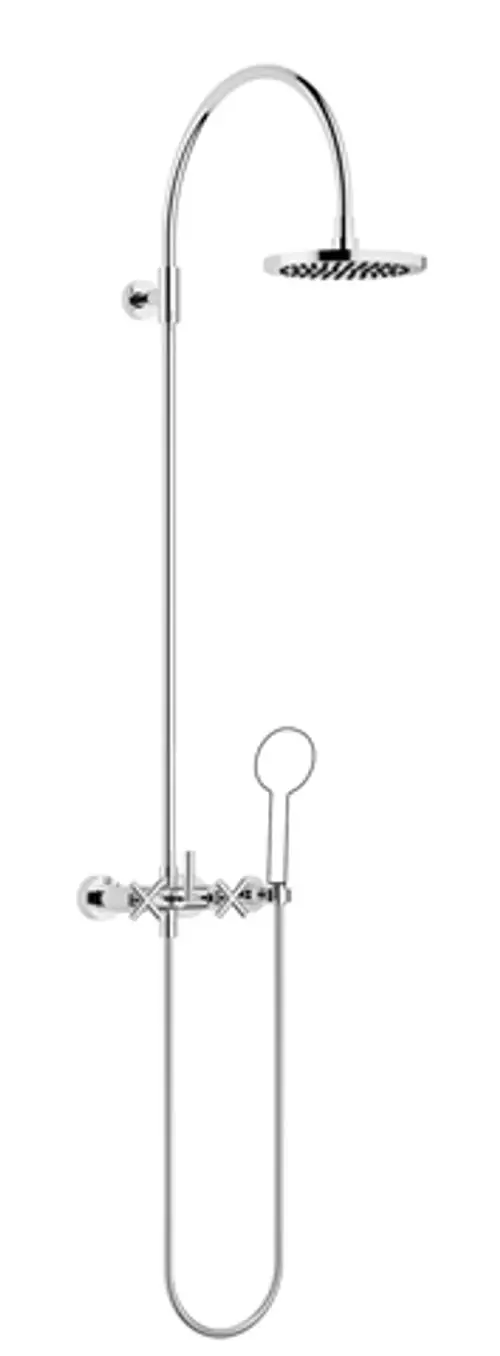 Dornbracht-TARA.-Shower Pipe-Ausladung 420mm-Champagne (22kt), 26632892-47, Artikel in Kategorie